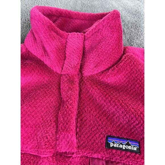 Patagonia Women’s Fleece Pink Size Small Snap Top Re- Tool Thermal Pro - Picture 6 of 12